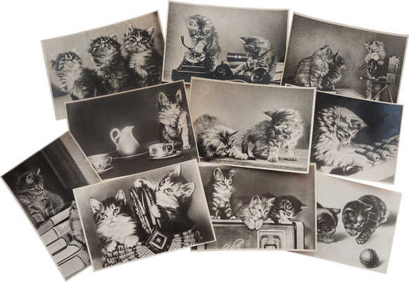 Набор фотоминиатюр «Веселые котята». Издание Рекламно-издательской фабрики Треста внешнего оформления и рекламы, 1957.